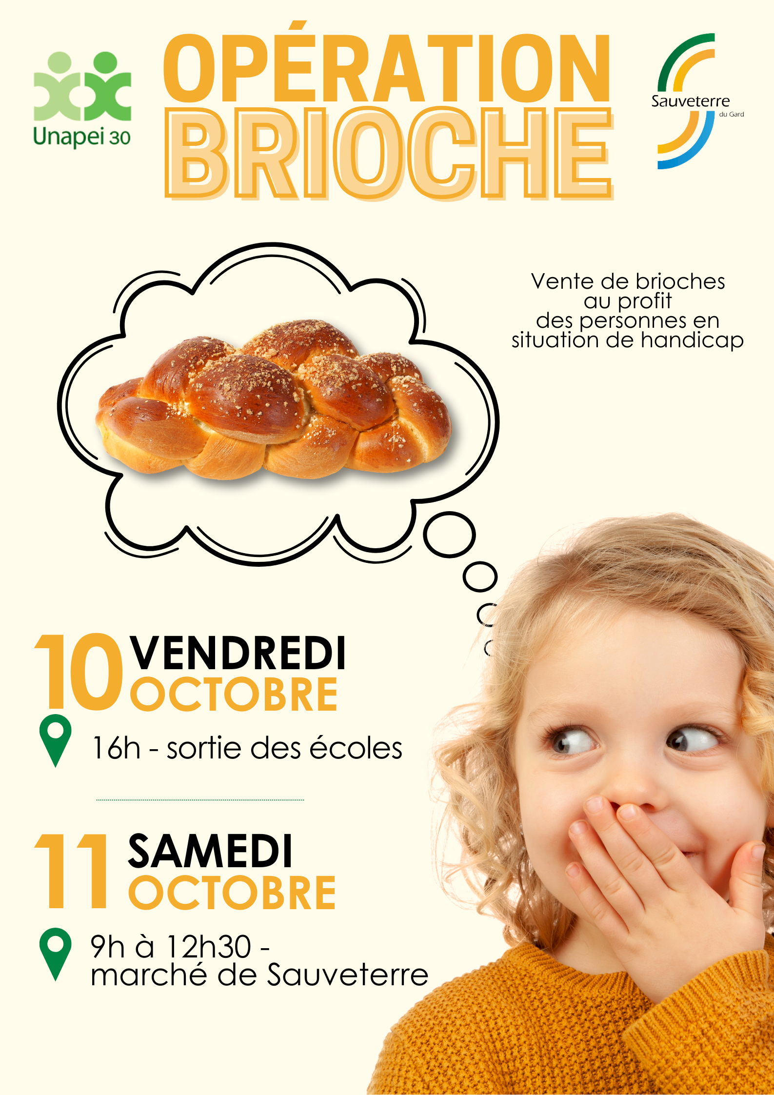 Opération Brioches - Solidarité